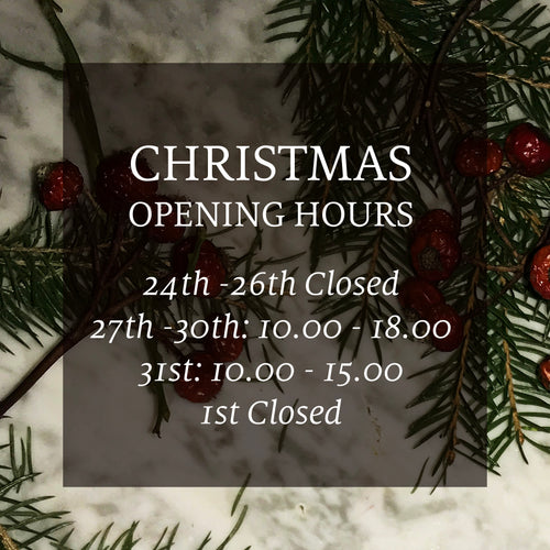 Holiday Opening Hours